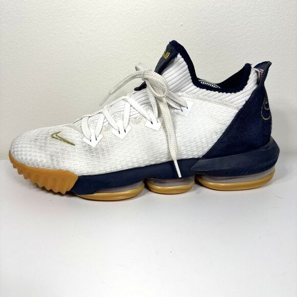 Nike Other - Nike Lebron XVI Low USA Men's Size 11.5 Navy White Gold Gum CI2668 101